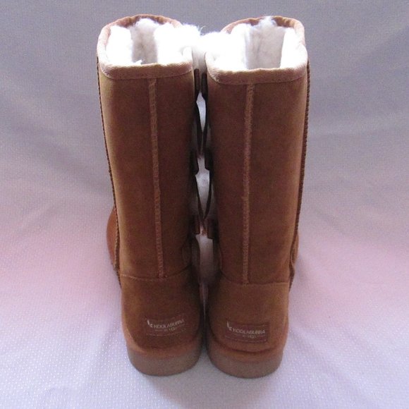 💖 KOOLABURRA BY UGG VICTORIA WOMENS CHESTNUT BOOTS SIZE 7W NEW 💖 - Picture 6 of 16